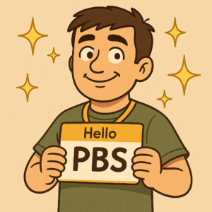 PBS作ってスッキリしてる男性