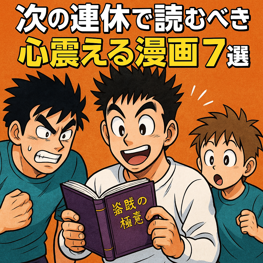 マンガ7選のアイキャッチ