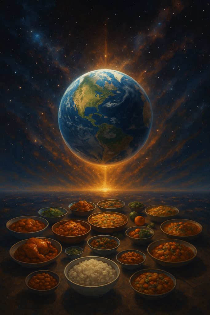 世界中のご馳走