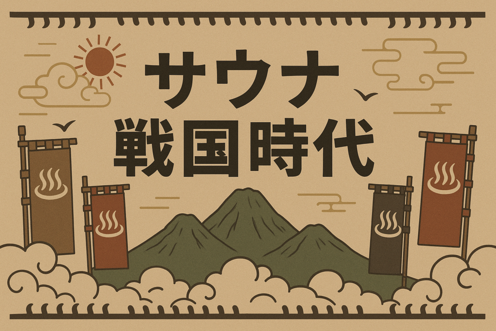 サウナ戦国時代を表す画像