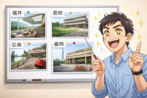 プレゼンしてる男性