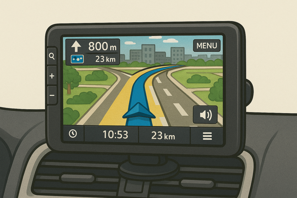 カーナビイラスト