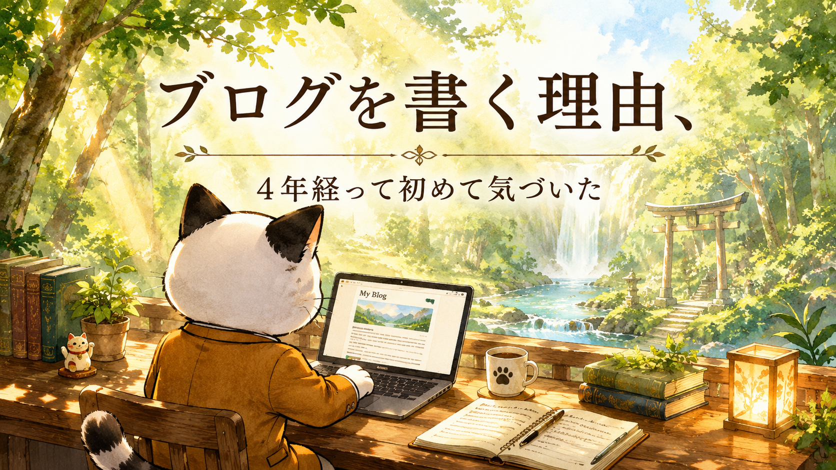 ブログを書いてるフクマル