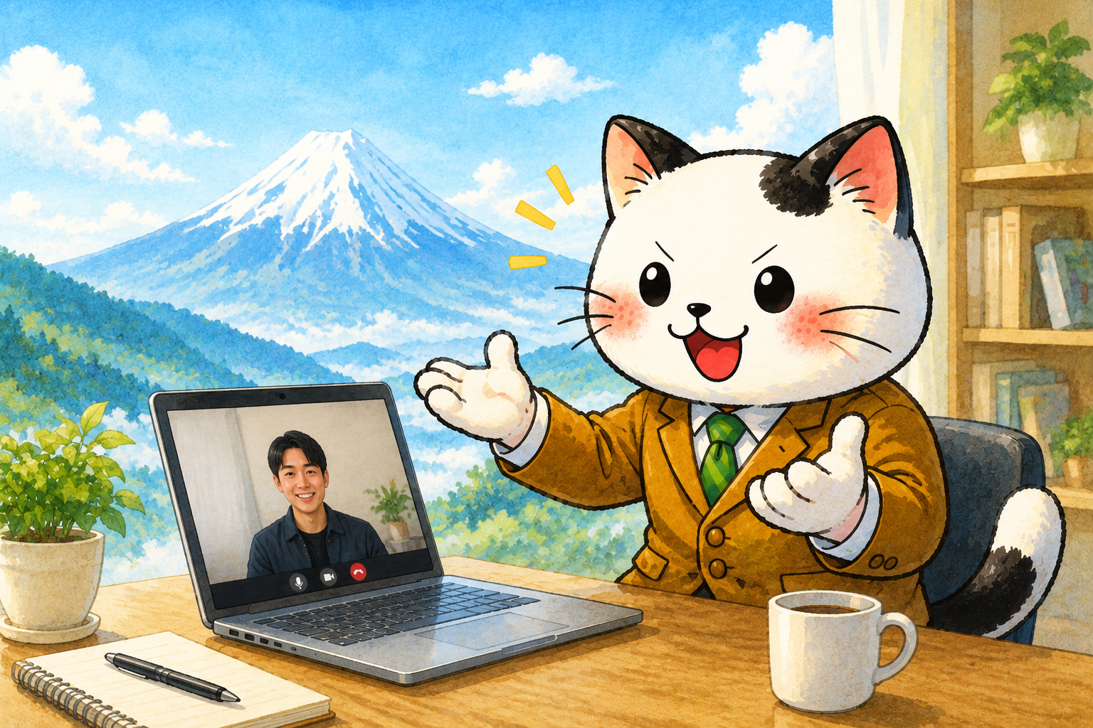 コーチングしてるフクマル
