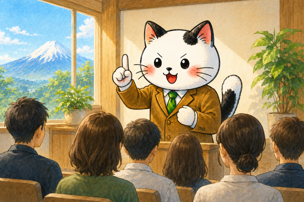 みんなに伝えてるフクマル