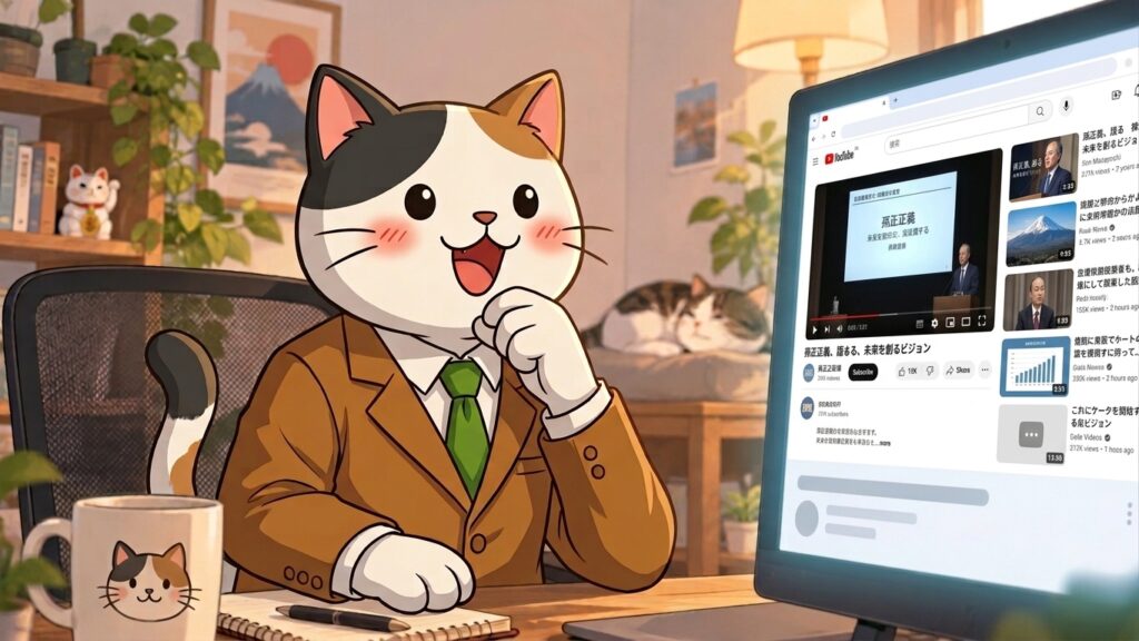 PCをみてるふくまる